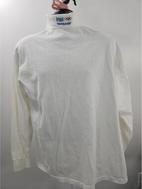 1992 Vintage Bausch & Lomb Olympics Turtleneck Long Sleeve Shirt